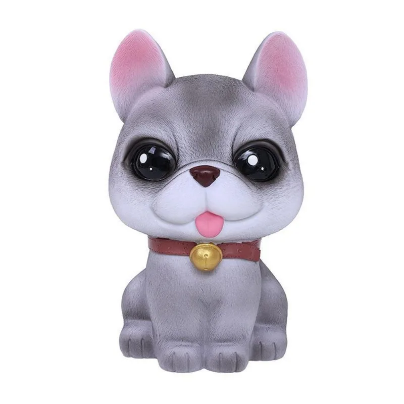 Coin Bank Home Piggy Bank Cute Dog Pvc 22x13cm Para Crianças