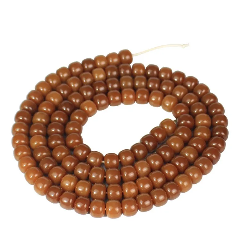 Pulseira De Meditação Bodhizi 108 Beads Natural Weathered Bodhi