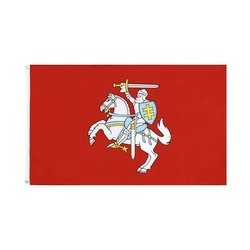 Cavaleiro Da Bandeira A Cavalo 90x150cm - Poliéster Premium