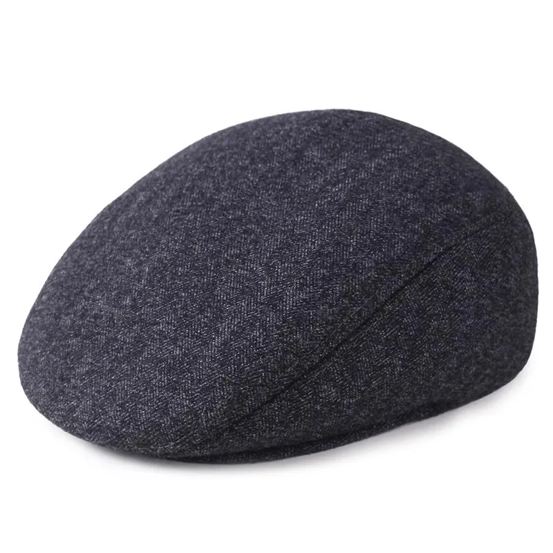 Flat Cap Herringbone Newsboy Ivy Cabbi Para Homens E Mulheres
