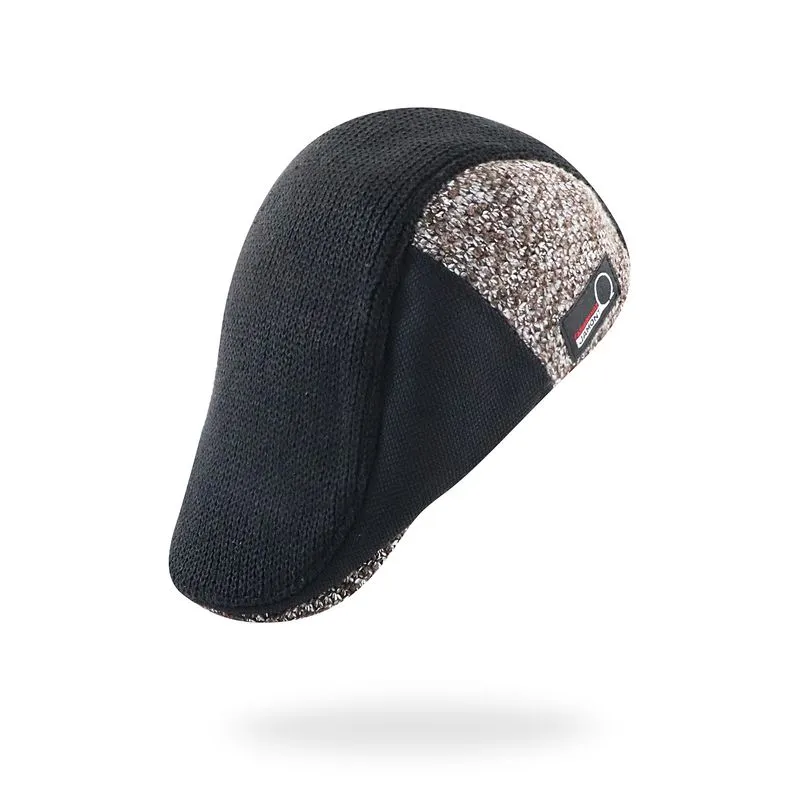 Tecido De Malha Com Boné Plano Gatsby Newsboy Hat Para Homens