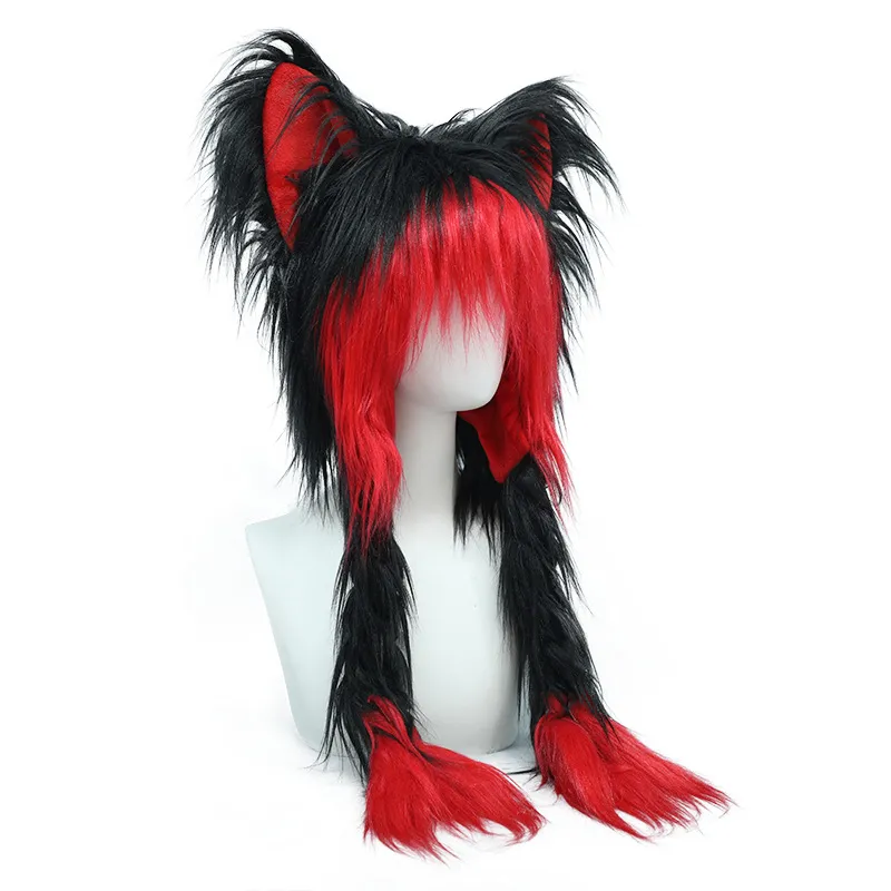 Acessório De Cosplay Anime Cat Ear Hat Plush Para Adultos