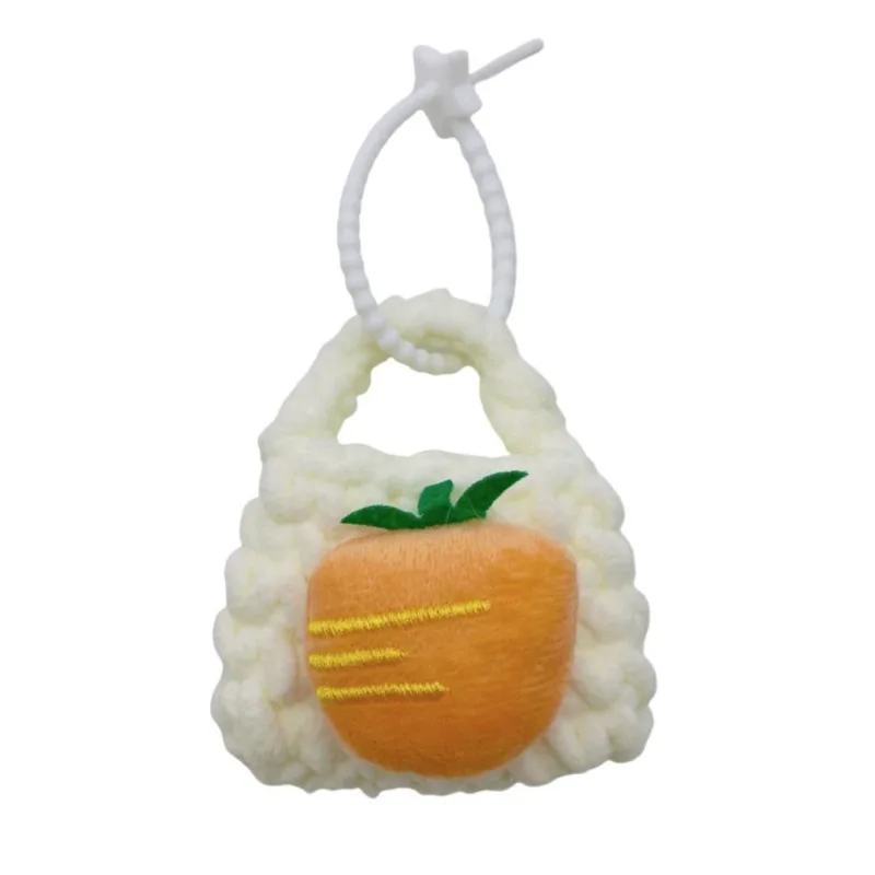 Porta-moedas, Chaveiro, Frutas Fofas, Tricotadas, Desenho De Laranja
