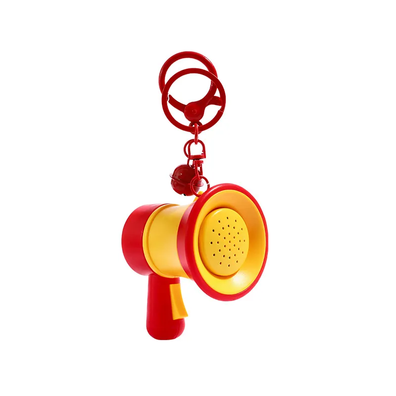 Mini Desenho Animado De Megafone Com Som De Plástico Para Crianças
