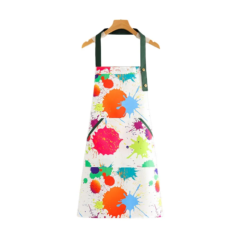 Avental Impermeável Color Splash Com Bolsos Para Homens E Mulheres