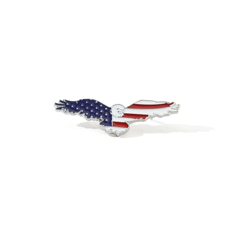 Broche Pin American Bald Eagle Alloy, Emblema De Lapela