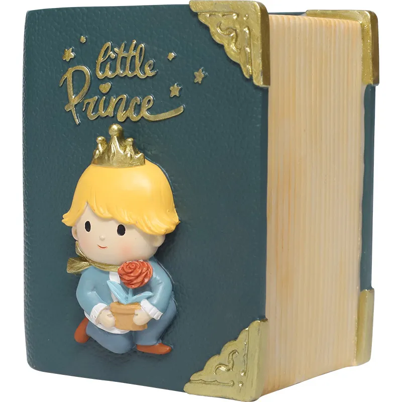 Porta-canetas Cartoon Fairy Tale Little Prince Resin 800g