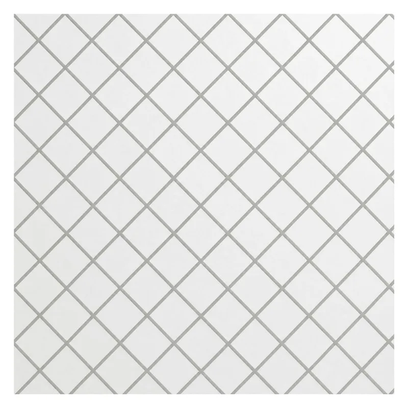 Película decorativa cuadrícula 1.22x2m Acento PELICULA DECORATIVA 1.22X2 M CUADRICULA
