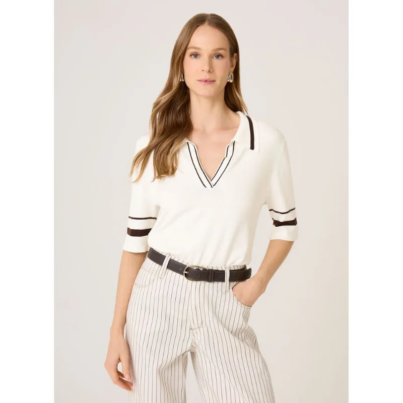Polo Tricot Isa Dudalina Feminina G