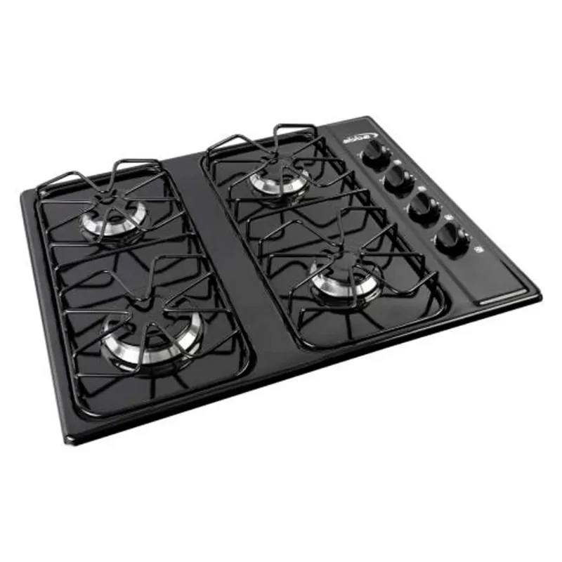 Estufa Empotre Abba 4P Porcelanizada, Cg4 Psse Sin Encendido, Gas Propano