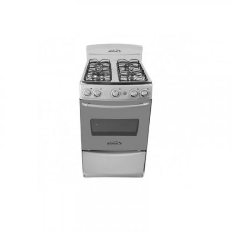Estufa de Piso ABBA 4 P Gas Natural AB101-5 gris