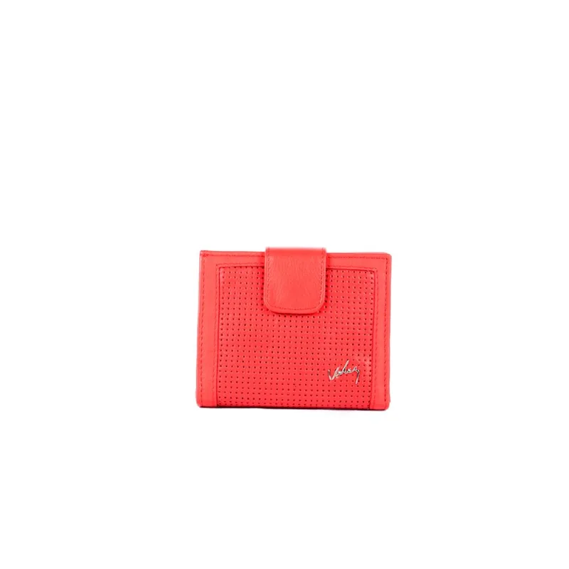 Billetera Olmer de cuero ROJO