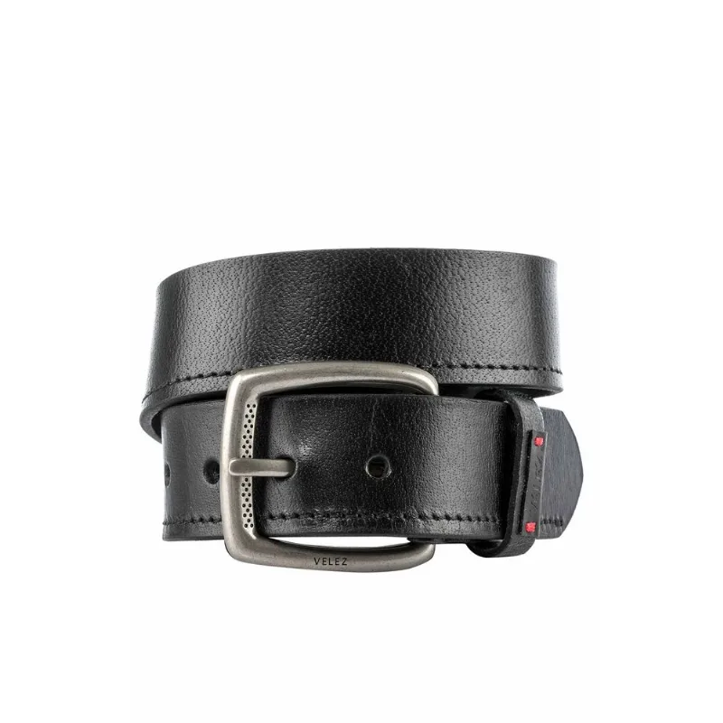 Cinturón unifaz Cinner de cuero para hombre Negro 38