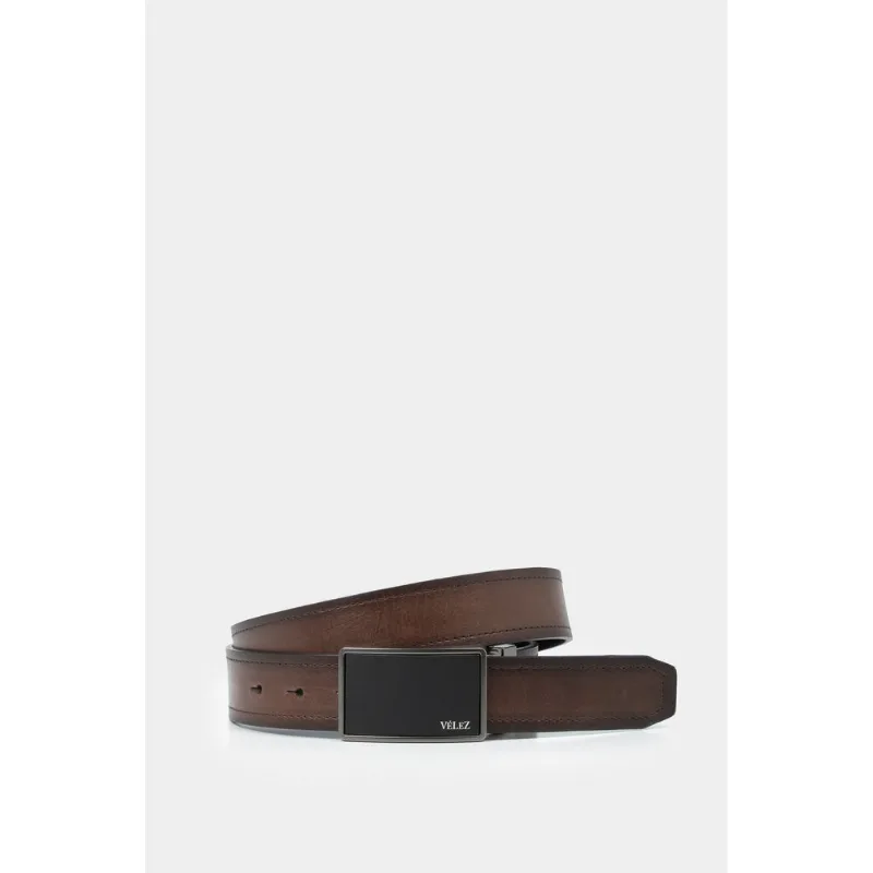 Cinturón doble faz Monet de cuero para hombre Combinado 40
