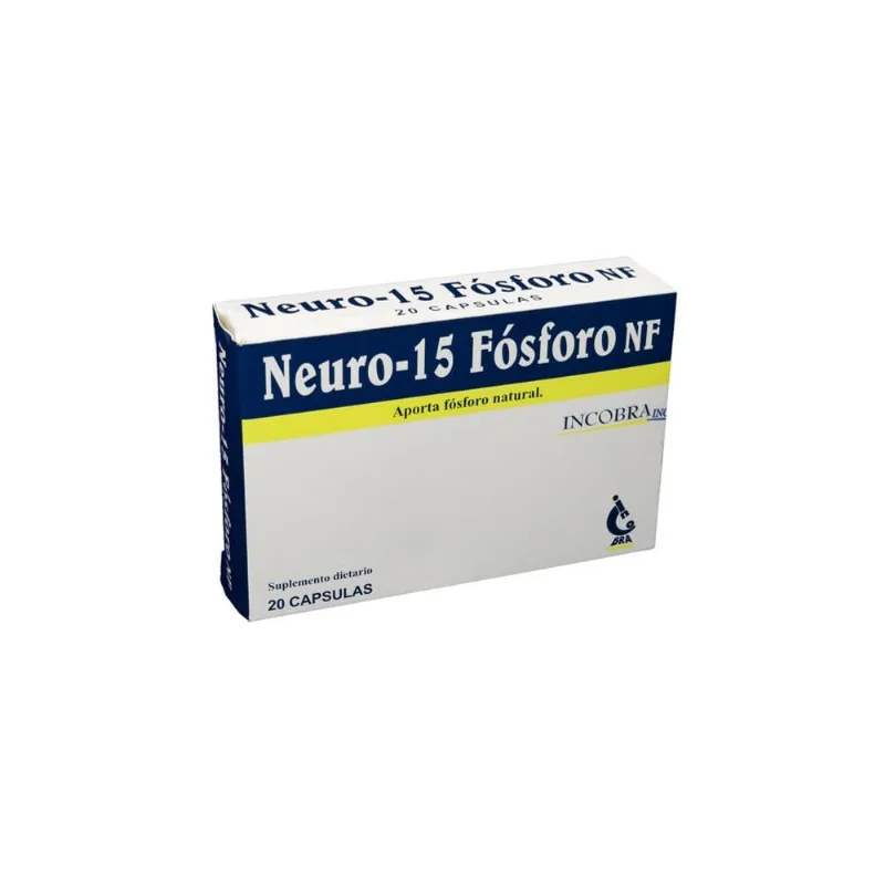 Neuro 15 Fósforo Nf Caja con 20 Cápsulas