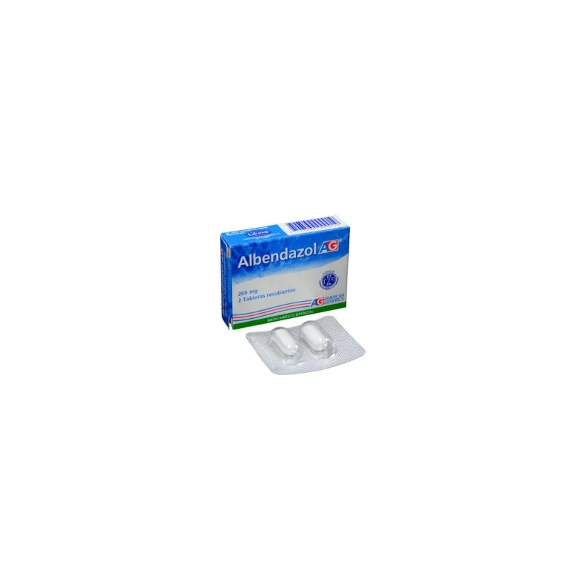 Albendazol 200 Mg Caja X 2 Tabletas Recubiertas – American Generics