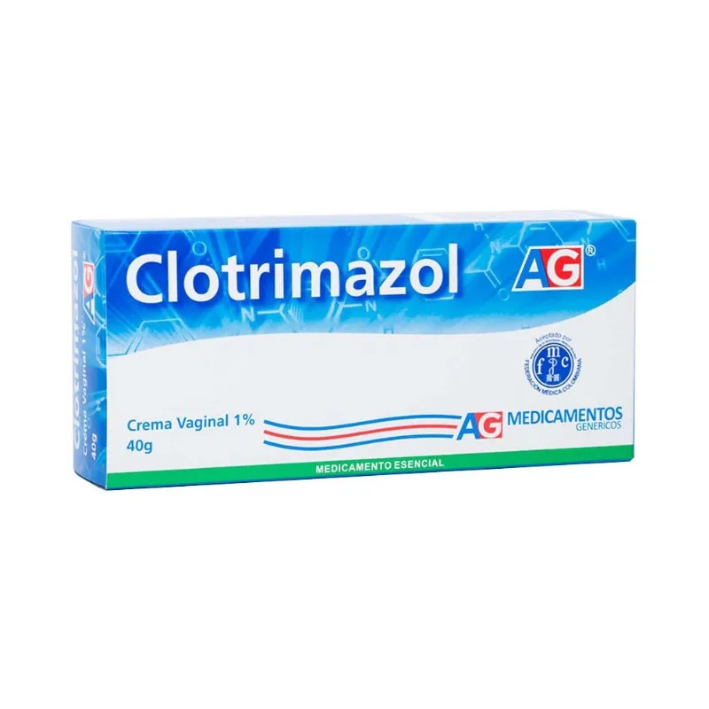 Clotrimazol Crema Vaginal 1 % Caja con Tubo con 40 G