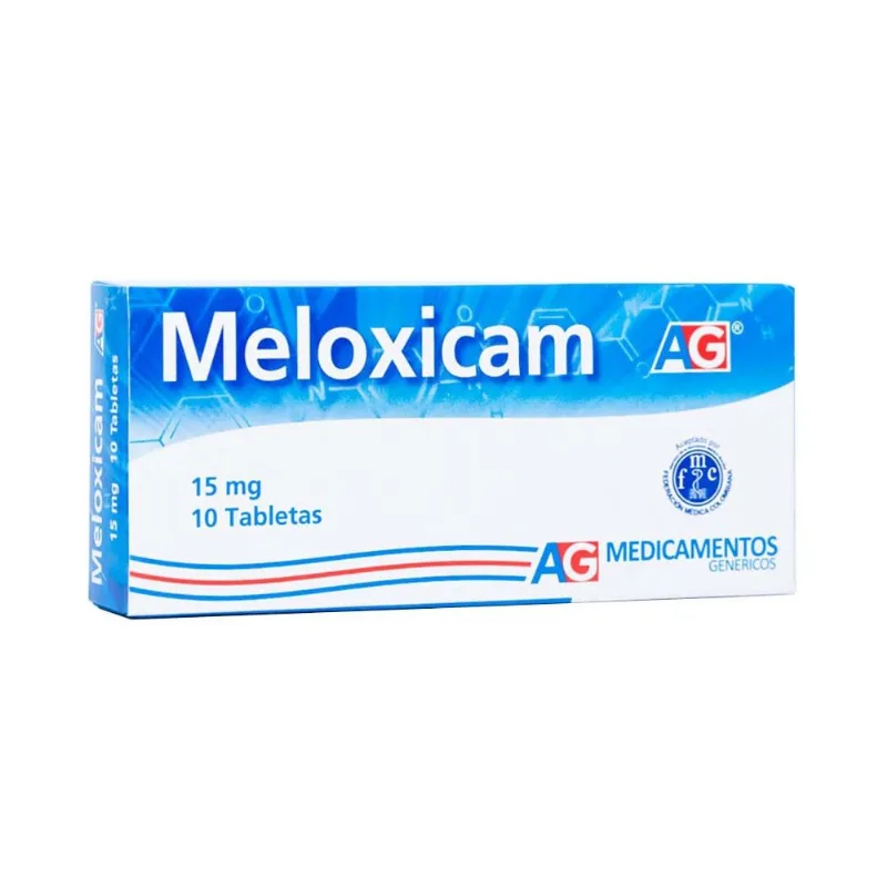 Meloxicam 15 Mg Caja con 10 Tabletas