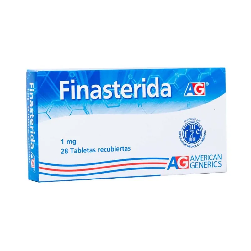 Finasterida 1 Mg Caja con 28 Tabletas Recubiertas