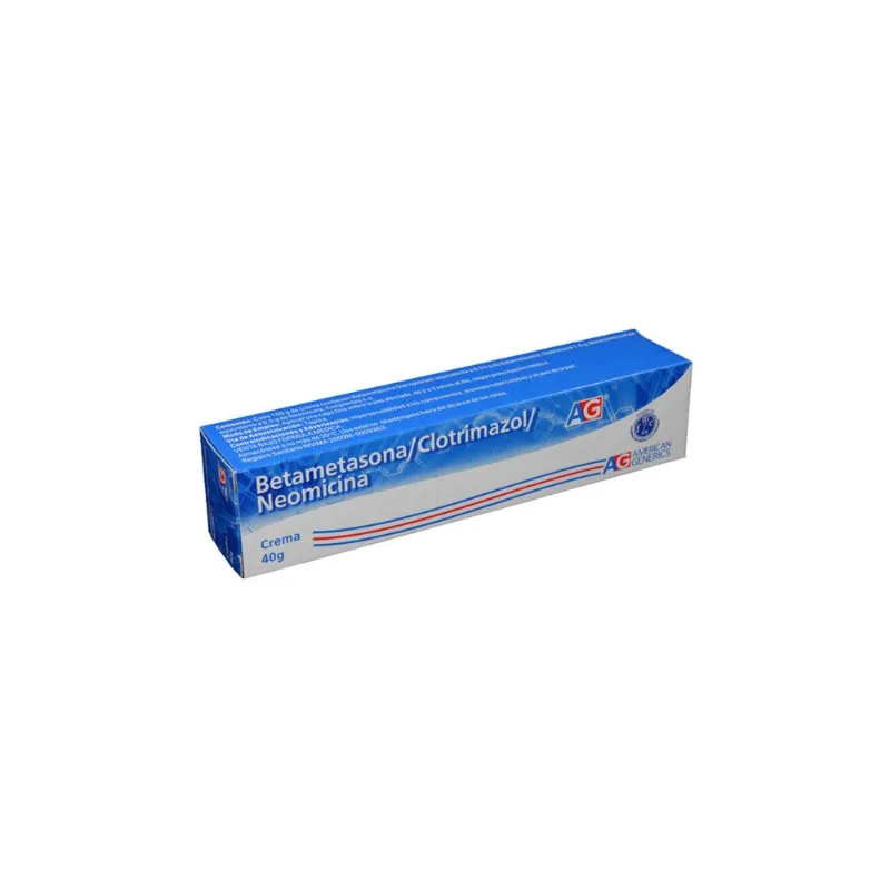 Betametazona / Clotrmazol / Neomicina en Crema Caja con Tubo con 40 G