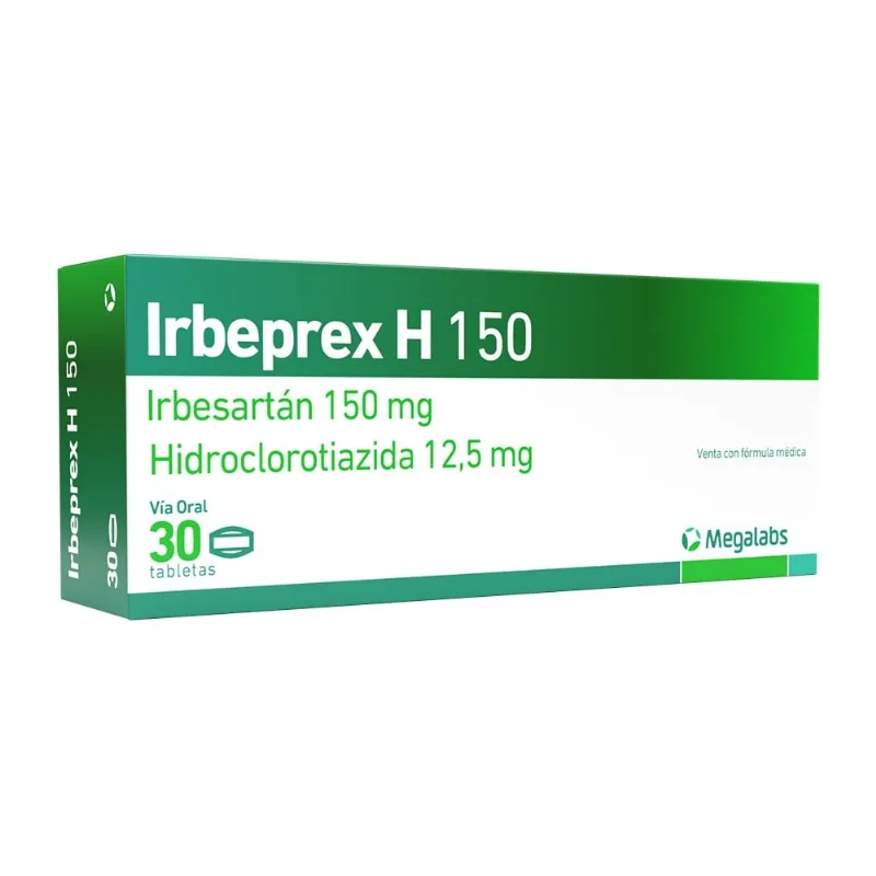 Irbeprex H 150 / 12.5 Mg Caja con 30 Tabletas