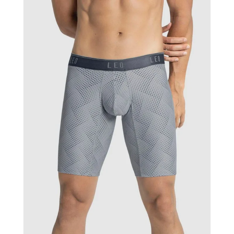 Boxer deportivo LEO 033349 Boxer deportivo S GRIS/EST