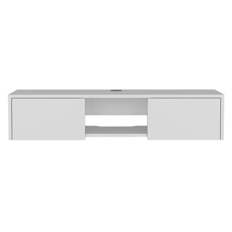 Mueble TV Glen blanco 26.8x125.1x29.7 cm RTA