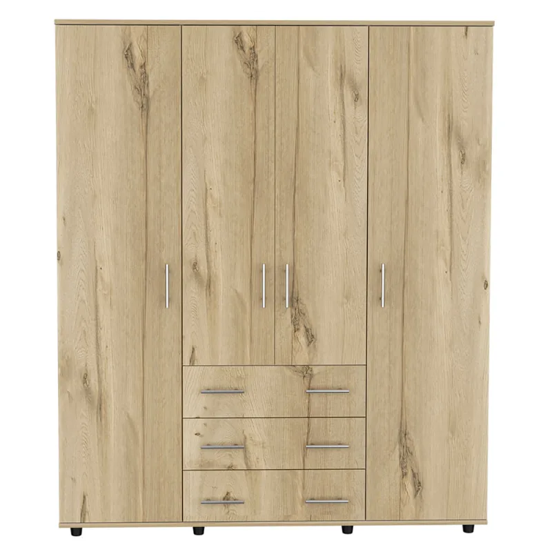 Clóset 4 puertas 179x150x49.3 cm Fontan duna RTA