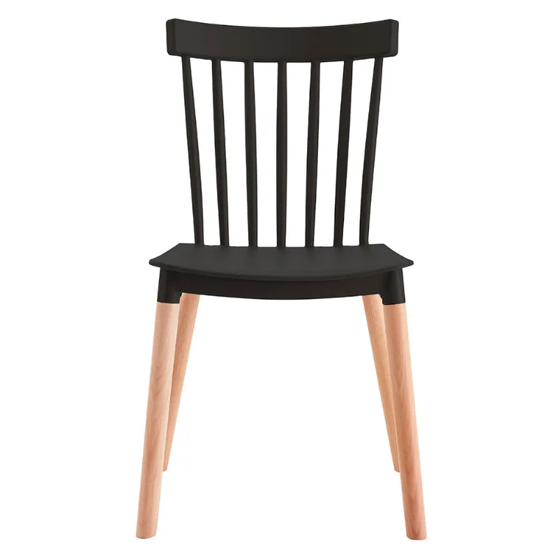 Silla s-51 - bm-w01 81x43x50cm negro RTA