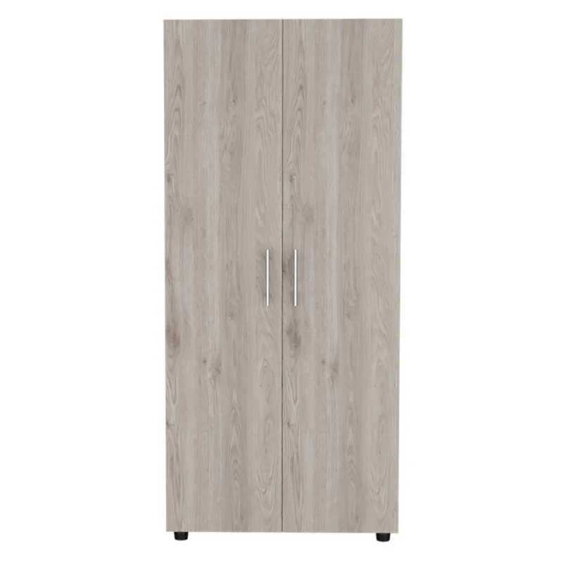 Clóset Tera 2 puertas ceniza/blanco RTA