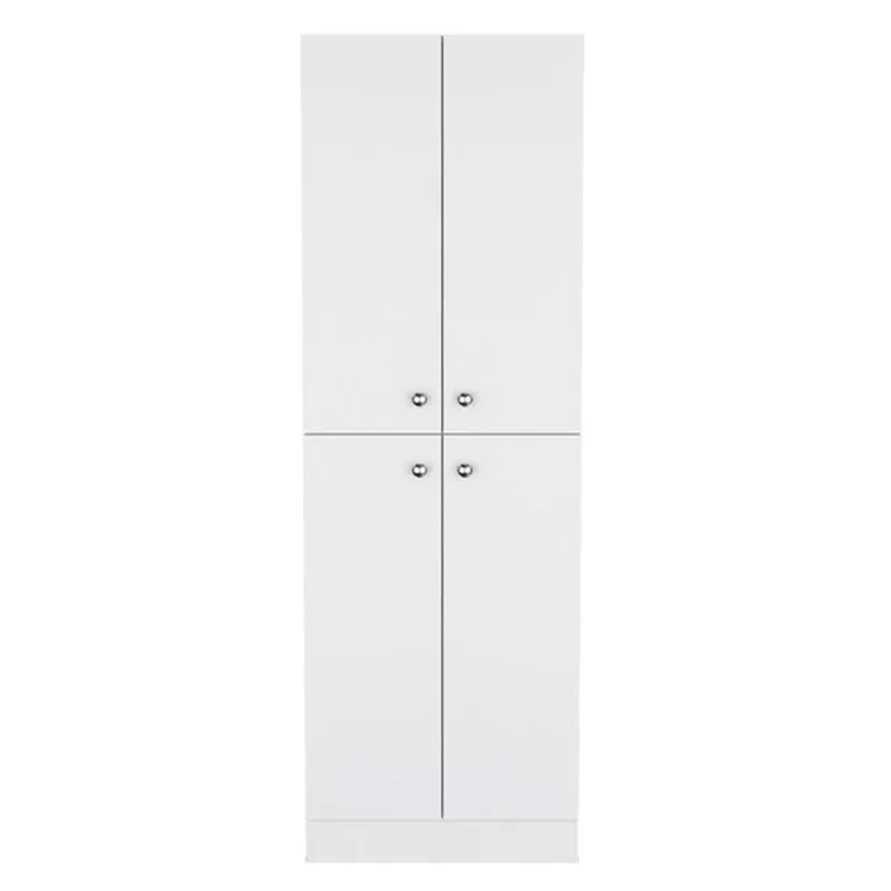 RTA Lynch Pantry Cabinet w/ 4 Shelves - White