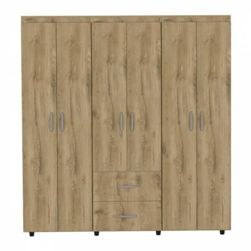 Closet bariloche 180x170x50 Rta Blanco/Macad