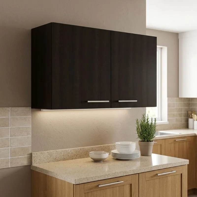 Modulo alto 2 Puertas Manchester - Wengue Tuhome