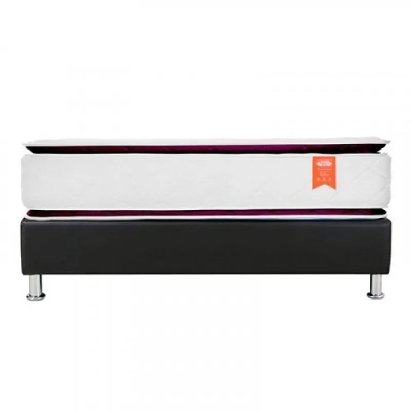 Combo Wine Confort 200x200x30 + Base cama + Almohada