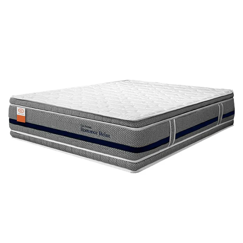 Combo para cama Romance Relax Elite Supremo colchón 140x190x34cm + protector + 2 almohadas 1531420
