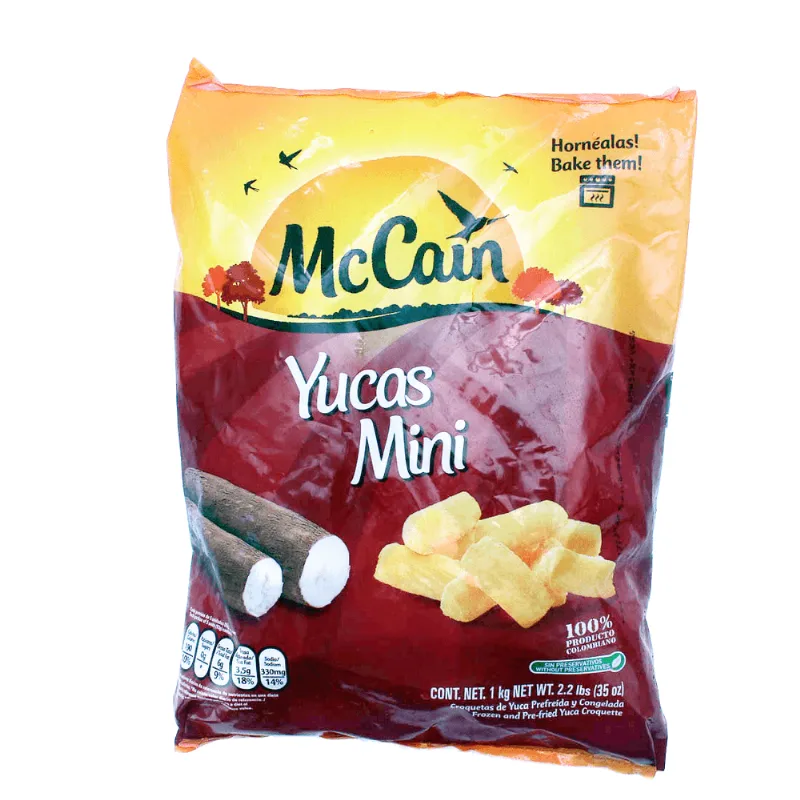 Yuca Mini Mc Cain|1kg Yuca Mini Mc Cain 1kg