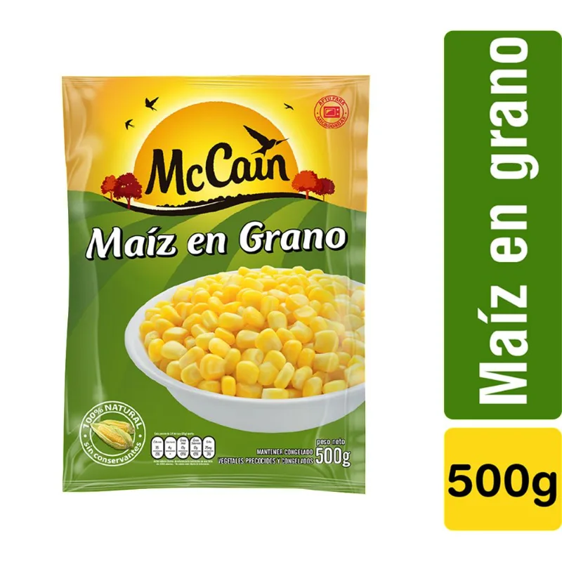 Maíz Descranado x500gr MC CAIN 500 gr