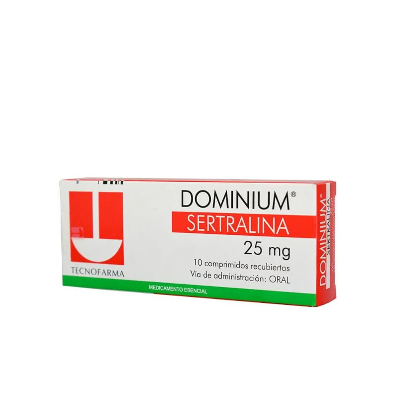 Dominium 25 Mg Caja con 10 Comprimidos Recubiertos