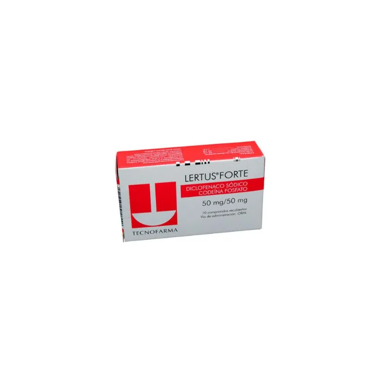 Lertus Forte 50 / 50 Mg Caja con 10 Comprimidos