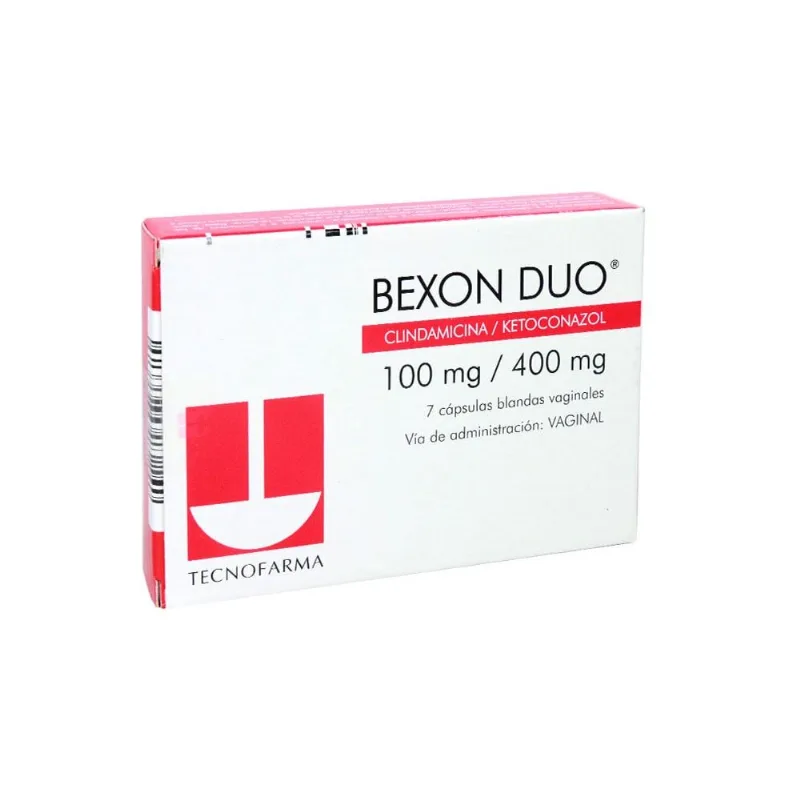 Bexon Duo 100 / 400 Mg Caja con 7 Cápsulas Vaginales