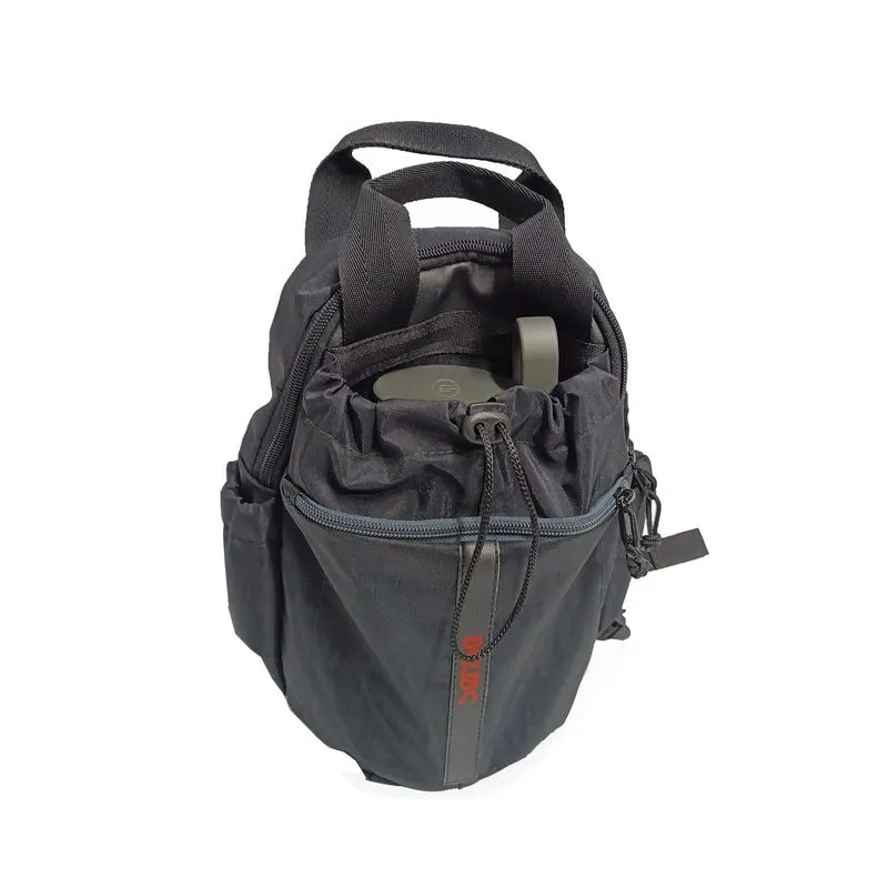 Morral para tableta de 10” y termo Sense, negro