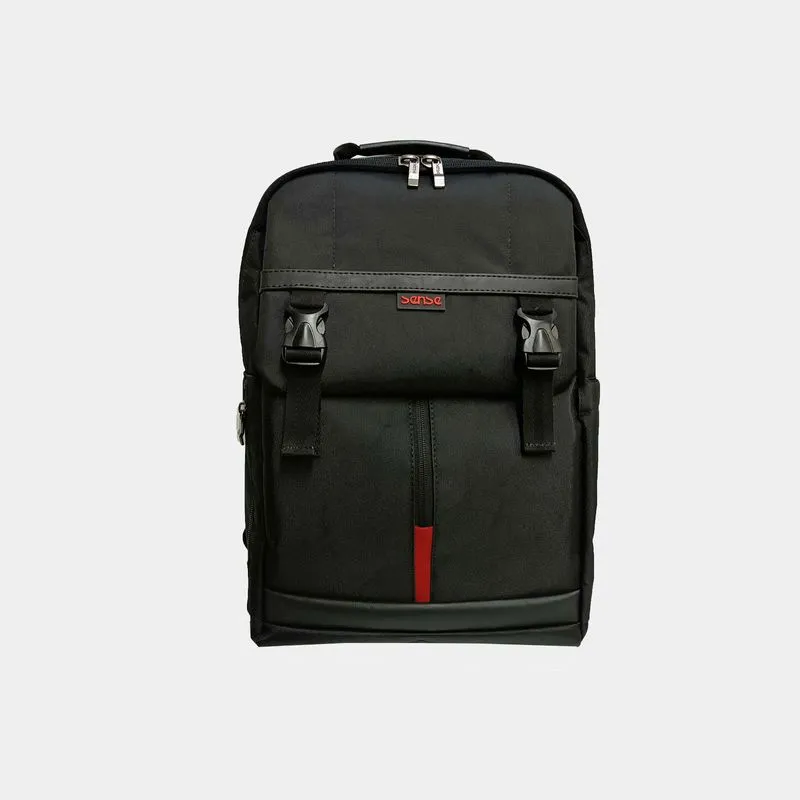Morral para portátil Sense de 45 cm, negro