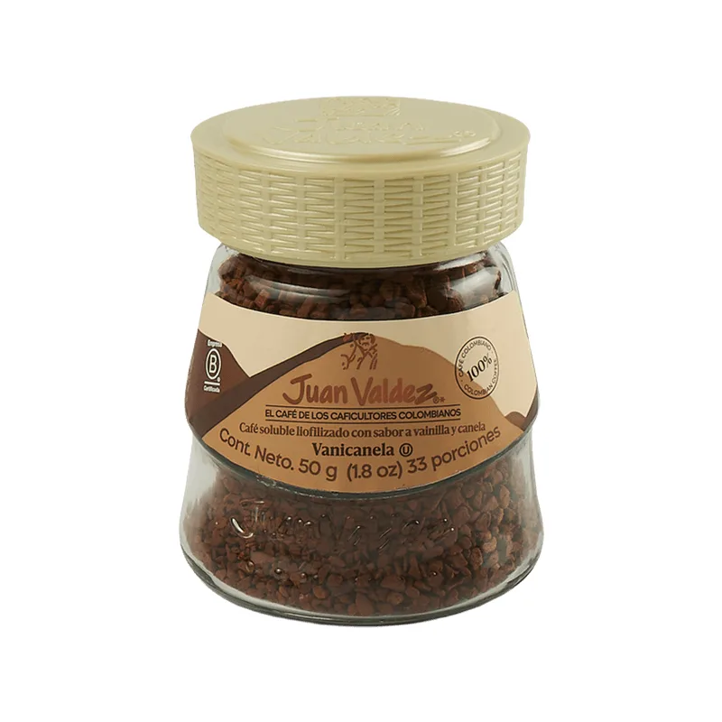 Café Solúvel Juan Valdez Avelã 50g