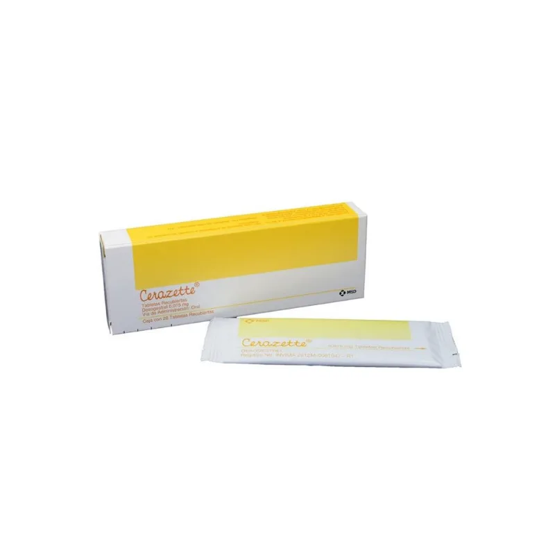 Cerazette 0,075 Mg Caja con 28 Tabletas Recubiertas