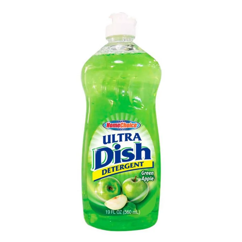 DETERGENTE PLATOS GREEN APPLE HOMECHOICE MARCA EXCLUSIVA SIN REFER