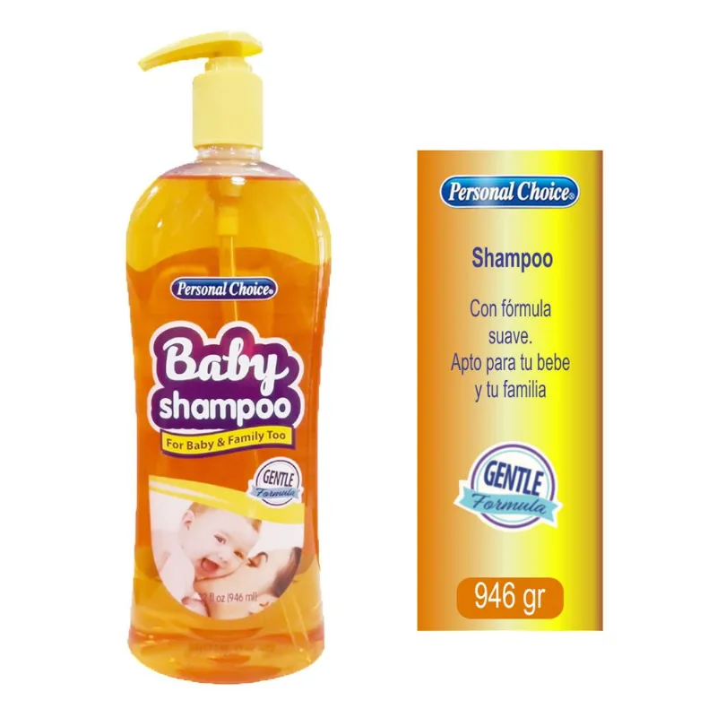 Shampoo de Bebe PERSONAL CHOICE MARCA EXCLUSIV 946 ml Shampoo de bebe