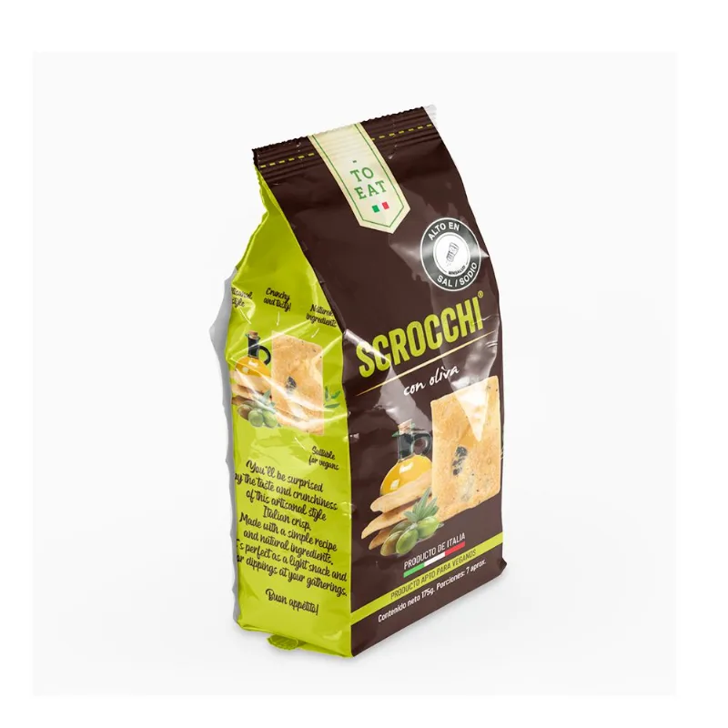 Galletas TO EAT MARCA EXCLUSIVA con aceitunas (175 gr)