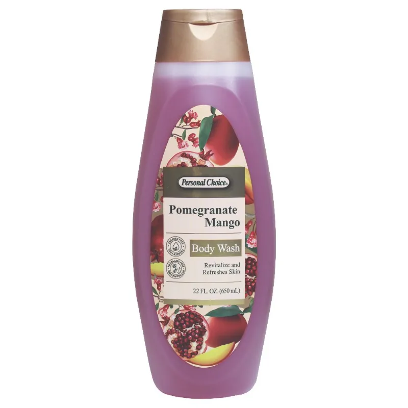 Gel de baño PERSONAL CHOICE MARCA EXCLUSIV pomeganate y mango (650 ml)