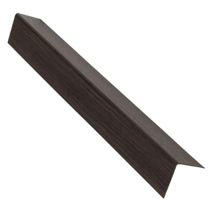Esquinero PVC imitación madera 2.40 m Caribe