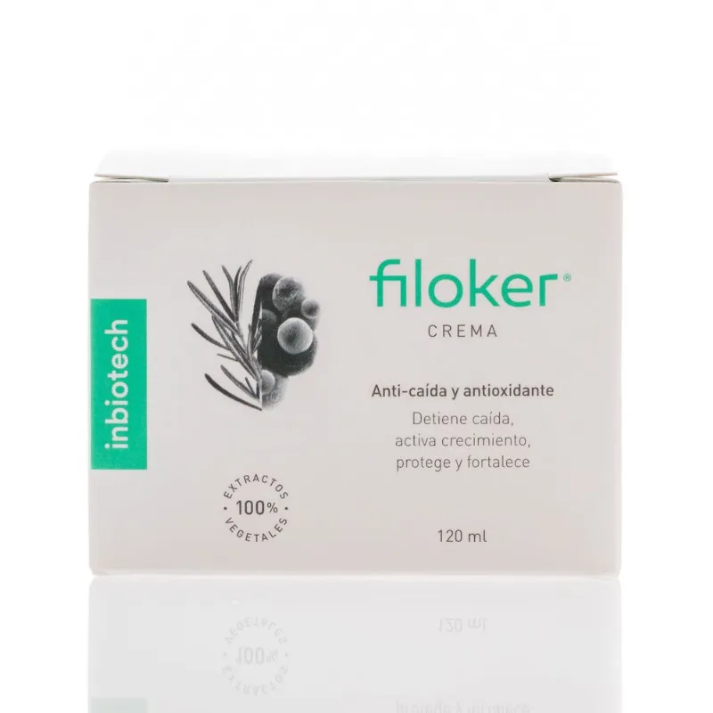 Filoker Crema Reparadora Anticaída - Inbiotech 120 ml